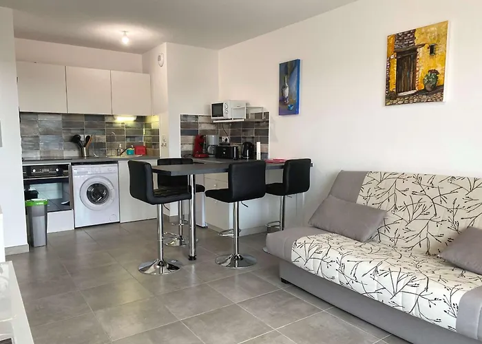 T2 Avec Balcon, Parking Privé, Wifi - - Fr-1-553-204 Appartement Balaruc-les-Bains