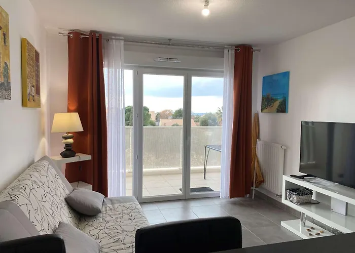 T2 Avec Balcon, Parking Privé, Wifi - - Fr-1-553-204 Balaruc-les-Bains