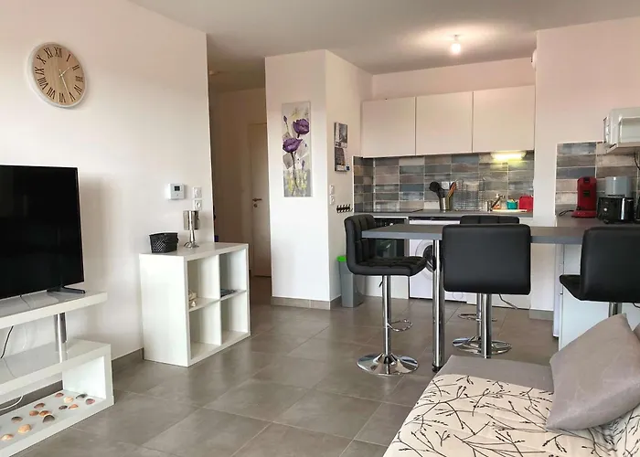 T2 Avec Balcon, Parking Privé, Wifi - - Fr-1-553-204